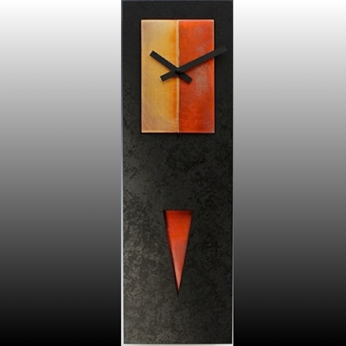 Click to view detail for LL-026 Clock, Spike, with Pointed Pendulum $229